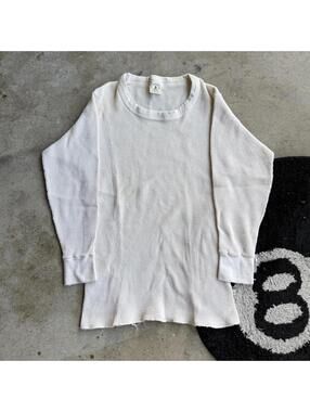 True Vintage 70s/80s Waffle Thermal Knit Longsleeve